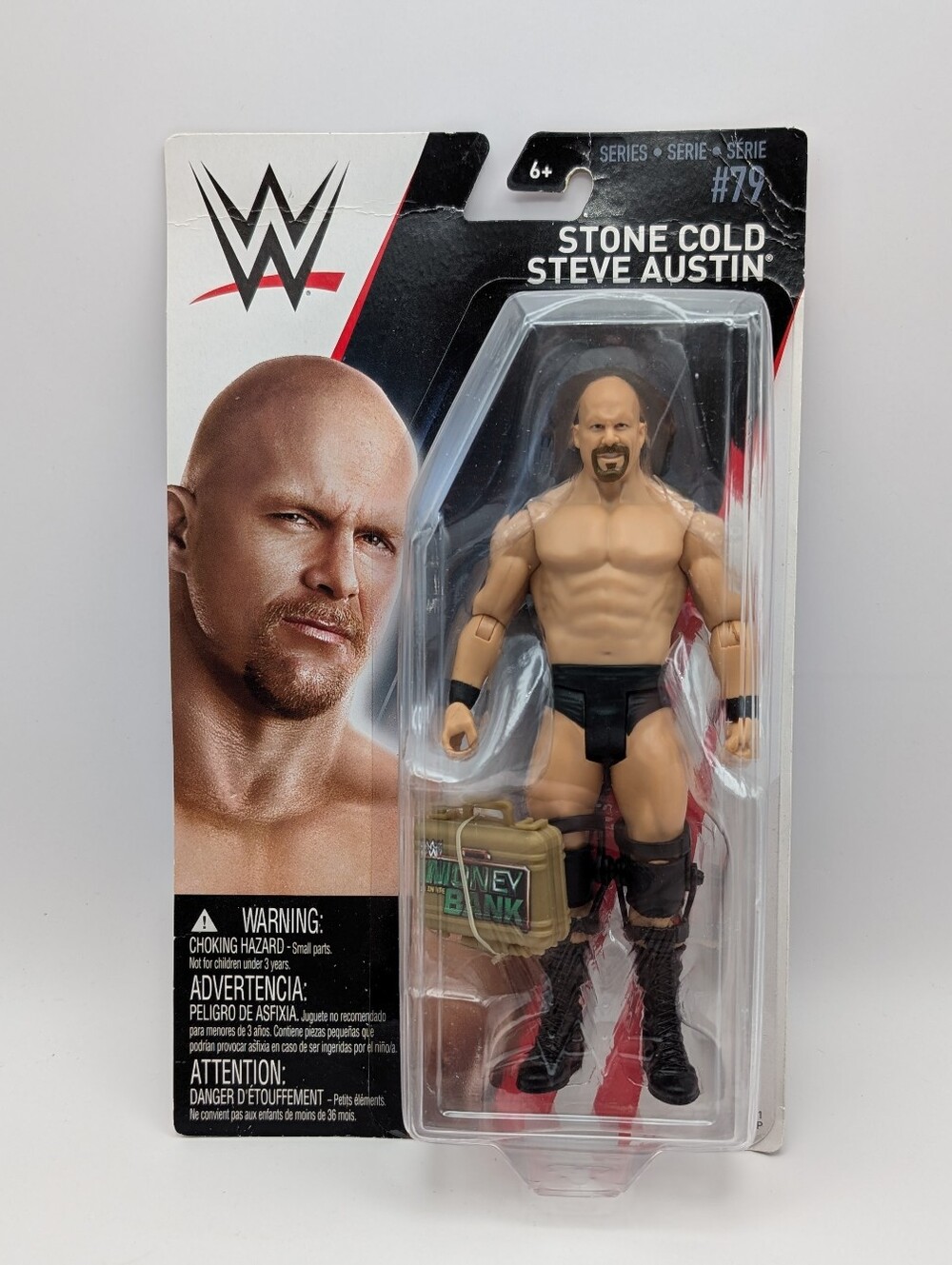 WWE Stone Cold Steve Austin Action Figure - Black